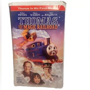 Thomas and the Magic Railroad VHS Video Y2K movie 2000 Thomas The Tank Engine